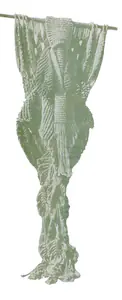 Mukherjee, Mrinalini (Artist). Yellow Climber, n.d. | Sculpture
