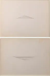 Mohamedi, Nasreen (Artist). Untitled (Double sided abstract), 1980 | Drawing