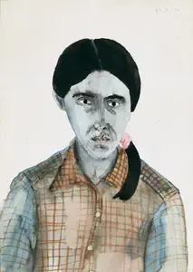 Dodiya, Anju (Artist). Untitled, 1990 | Painting