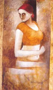 Patnaik, Asit Kumar (Artist). Untitled, n.d. | Painting