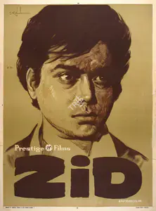 Kumar, R.C. (Producer), Zid, 1976 | Full Sheet Poster