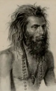 Sardesai, N.R. (Artist). Portrait of a Sadhu, 1918 | Painting