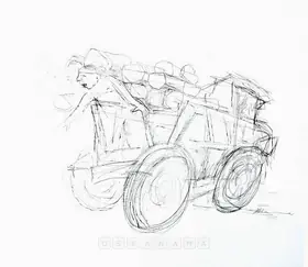 Khanna, Krishen (Artist). Cart, n.d. | Drawing