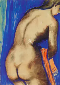 Ara, K.H. (Artist). Nude, n.d. | Painting