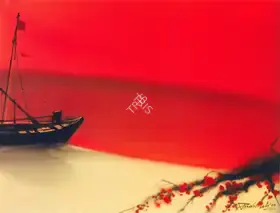 Maity, Paresh (Artist). Untitled (China Series), n.d. | Painting