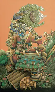 Dangi, Jitendra (Artist). Untitled, 2024 | Painting