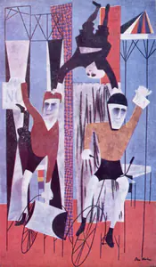 Shahni, Ben (Artist). Epoch, 1950 | Painting