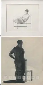 Sharma, Nataraj (Artist). Seated Man, 1998 | Graphic Art