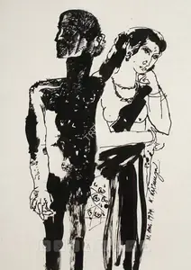 Goud, K. Laxma (Artist). Untitled, 1974 | Drawing