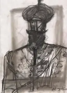 Adimoolam, K.M. (Artist). Untitled, 2000 | Painting