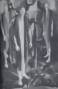Sabavala, Jehangir (Artist). The Sorrowing Men, 1974 | Painting