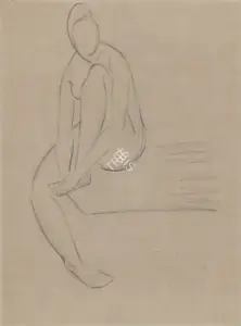 Sabavala, Jehangir (Artist). Untitled, 1948 | Drawing