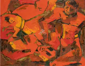 Husain, M.F. (Artist). Untitled, 1968 | Painting