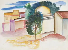 Khakhar, Bhupen (Artist). Untitled, n.d. | Painting