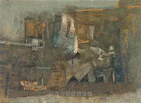 Ramkumar (Artist). Varanasi Series, 1963-1964 | Painting