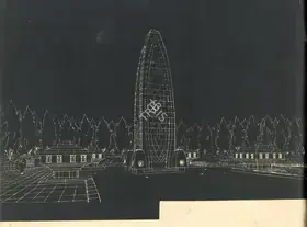 Unknown (Artist). Jallianwallabagh National Memorial, n.d. | Drawing