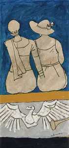 Husain, M.F. (Artist). OPCE 20, 2004 | Painting