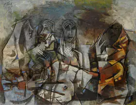 Husain, M.F. (Artist). Untitled, 1965 | Painting