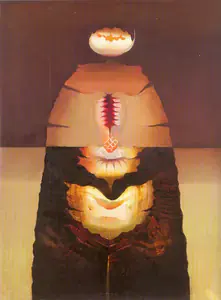 Dasgupta, Bimal (Artist). Untitled, 1987 | Painting