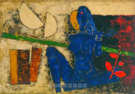 Husain, M.F. (Artist). Untitled, n.d. | Painting