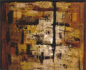 De, Sunil (Artist). Wall 24, 1999 | Painting
