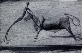 Sehgal, Amar (Artist). The Tussle, 1957 | Sculpture
