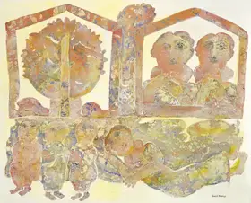Burman, Sakti (Artist). Dream, c.1960 | Painting