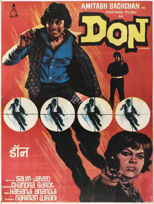 Irani, Nariman A. (Producer), Don, 1978 | Full Sheet Poster
