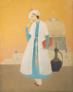 Chughtai, M.A.R. (Artist). Untitled, n.d. | Painting