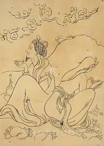 Haldar, A.K. (Artist). Omar Khayyam Series, early 1940s | Drawing