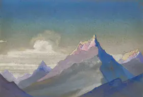 Roerich, Nicholas (Artist). Himalayas, 1938 | Painting