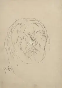 Mehta, Tyeb (Artist). Untitled, 1989 | Drawing