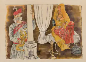Husain, M.F. (Artist). Untitled, n.d. | Painting