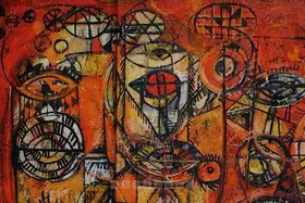 Chandra, Avinash (Artist). Untitled, 1961 | Painting
