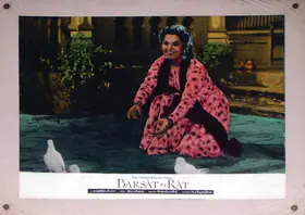 Rajaram, Monohar (Cinematographer), Barsaat Ki Raat, 1960 | Lobby Card