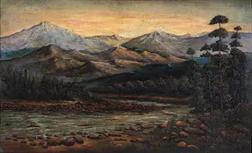 Gangooly, J.P. (Artist). Himalayan Valley, n.d. | Painting