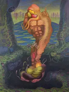 Dhandre, Ajay (Artist). Untitled, 2015 | Painting