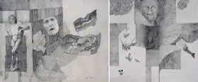 Bharadwaj, Alpana (Artist). Angst Series, c.2001 | Drawing