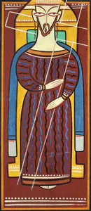 Roy, Jamini (Artist). Untitled, n.d. | Painting