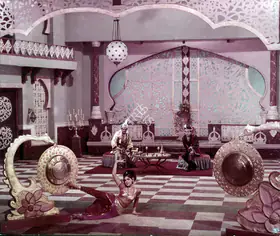 Wadadeker, Anant (Cinematographer), Alibaba Aur Chaalees Chor, 1966 | Photographic Still