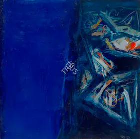 Raza, S.H. (Artist). L'Hiver, 1976 | Painting