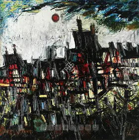 Souza, F.N. (Artist). Untitled, 1959 | Painting