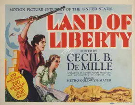 DeMille, Cecil B. (Director), Land of Liberty, 1940 | Lobby card
