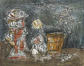 Souza, F.N. (Artist). Still Life, 1961 | Painting