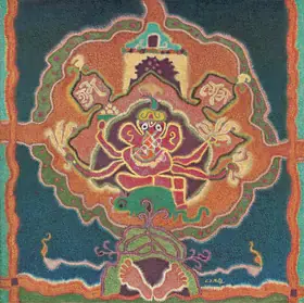 Mistry, C.D. (Artist). Shri Ganesh, 1976 | Painting