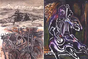 Bose, Nandalal (Artist). Musician, n.d. | Painting