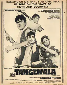 Kumar, Naresh (Producer), Tangewala, 1972 | Advertisement
