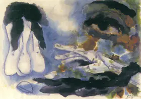 Husain, M.F. (Artist). Untitled, c.1990s | Painting