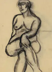 Sher-Gil, Amrita (Artist). Untitled, c.1930 | Painting