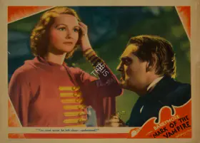 Browning, Tod (Producer), Mark of the Vampire, 1935 | Lobby Card